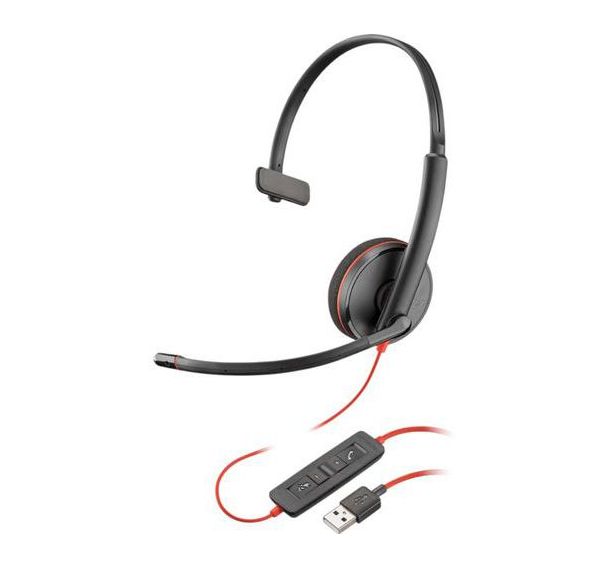 Casque micro monoaural bulk USB Blackwire C3210