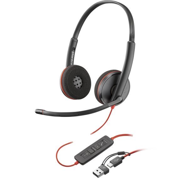 Casque micro monoaural bulk USB Blackwire C3220
