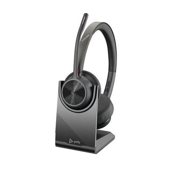 Casque sans fil Teams avec socle Voyager 4320M UC - Poly