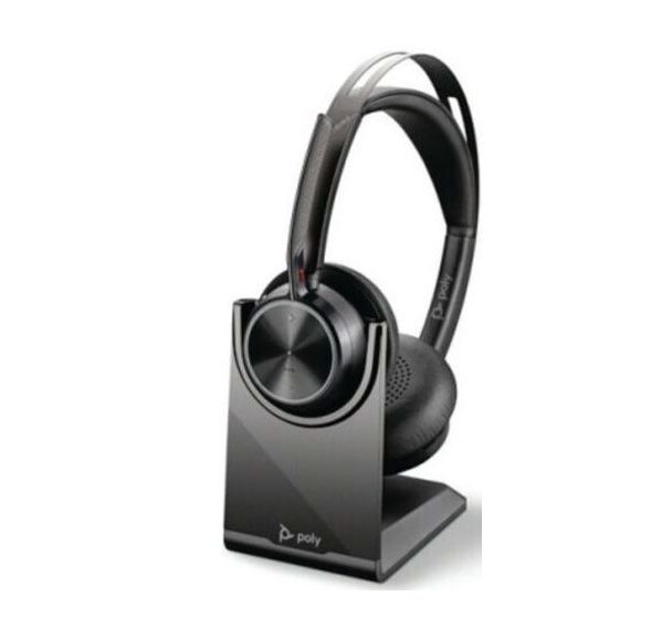 Casque sans fil avec socle PC Voyager Focus 2 UC - USB C