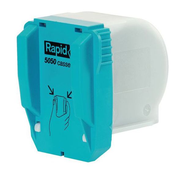 Cassette d'agrafes Rapid pour agrafeuse R5050. Boîte