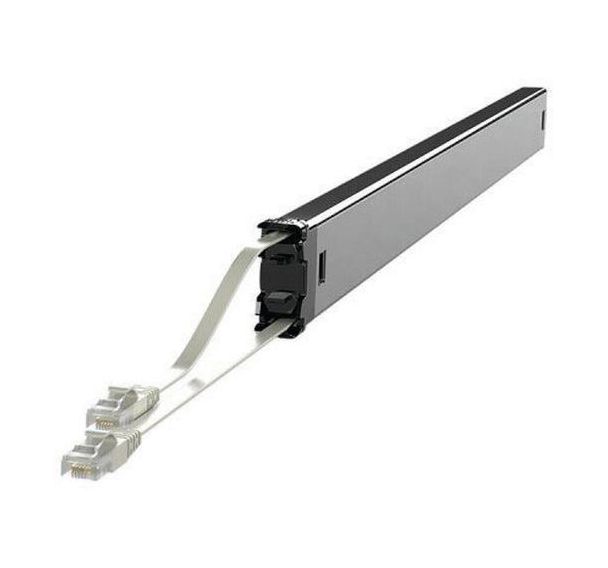 Cassette de cordon patch rétractable Cat6A STP PLUS+ - 2,5m