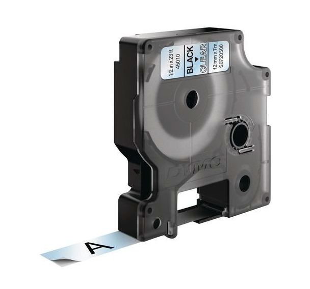 Cassette de ruban D1 largeur 12 mm - Dymo