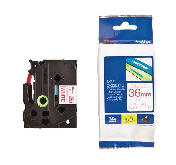Cassette de ruban pour étiqueteuse Brother - Largeur 36 mm