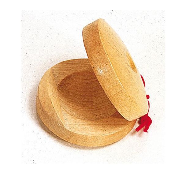 Castagnette en bois (La paire)