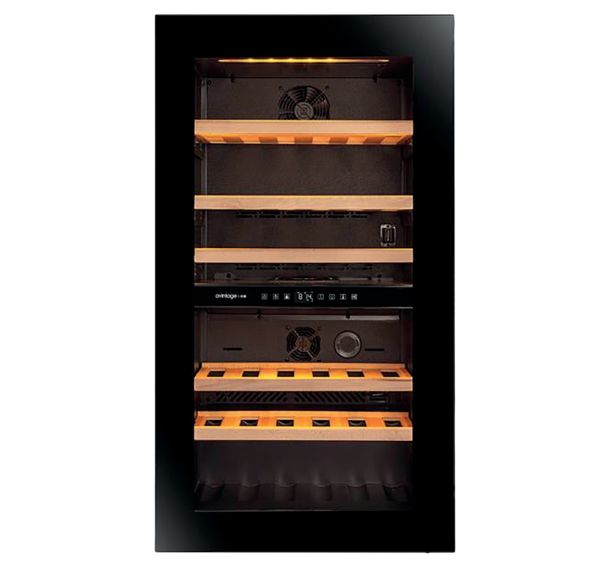 Cave à vin AVI105PLATINUM - Capacité 56 bouteilles - Avintage