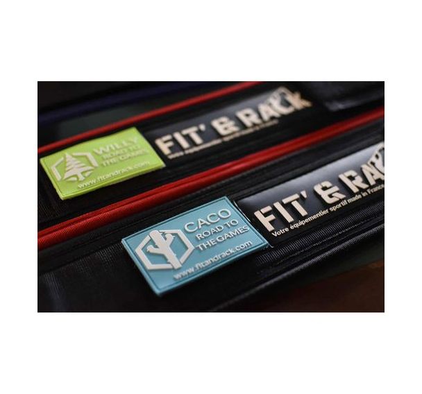 Ceinture D'Haltérophilie - Fit and Rack - WOD Noir
