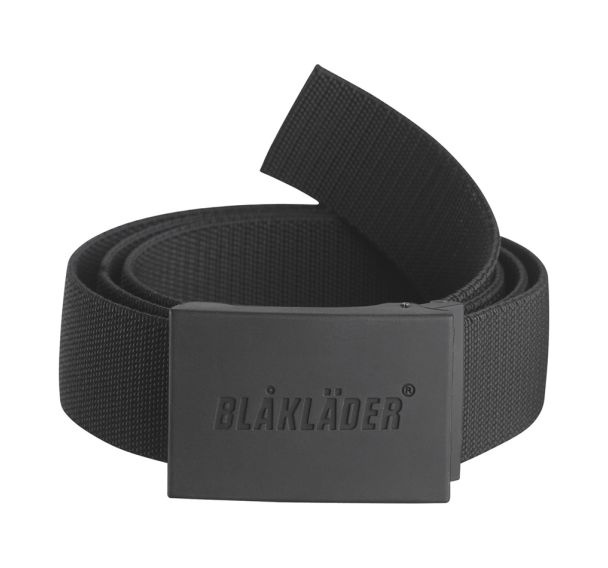 Ceinture boucle gomme - Blaklader - 125 cm - Noir