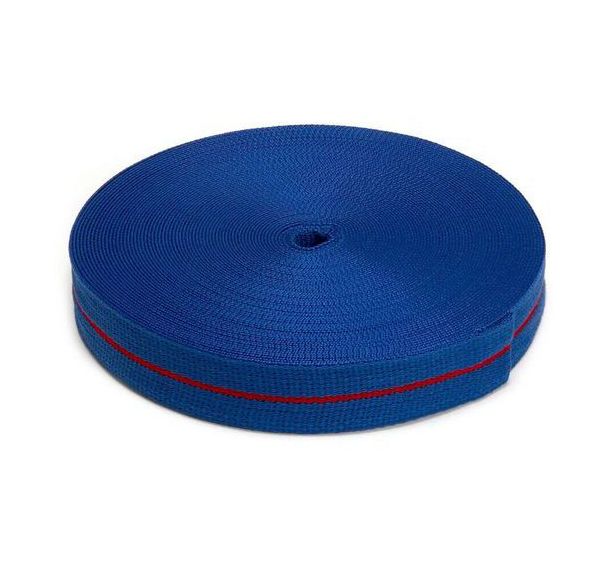 Ceinture de karaté coloris uni à liseré - rouleau 50 m