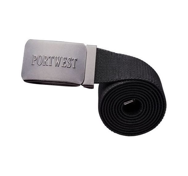 Ceinture de travail élastiquée noire