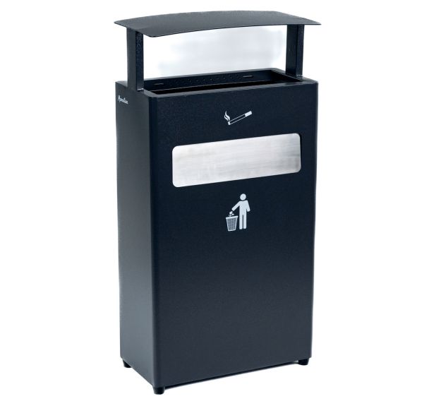 Cendrier-poubelle Manutan - Manutan Expert