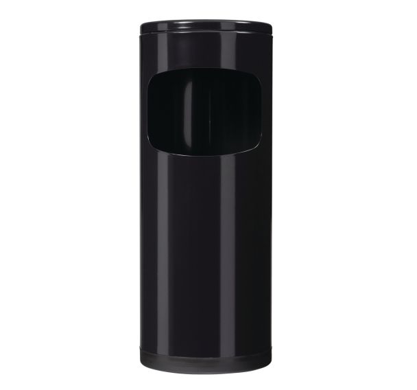 Cendrier amovible / poubelle Cendeo - 0,15l / 12,5l - noir 9011-Rossignol Pro