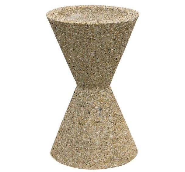 Cendrier béton cône - Manutan Expert