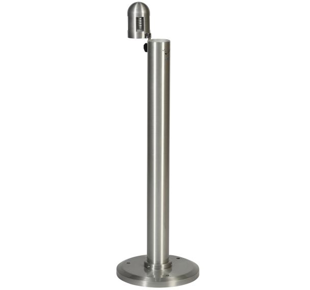 Cendrier colonne aluminium - 4 L - PROBBAX