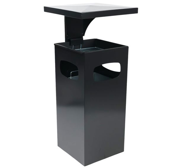 Cendrier et poubelle usage intérieur et extérieur 38 L - Manutan Expert