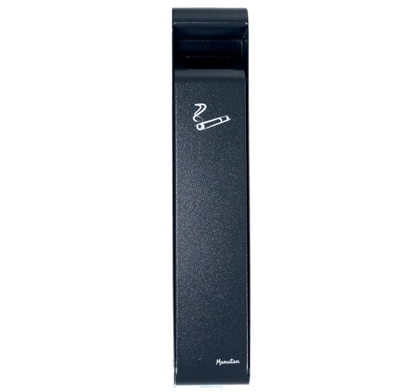 Cendrier mural avec serrure - 3 L gris
