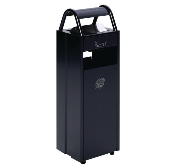 Cendrier poubelle 5/35 L - avec toit - B30 - anthracite