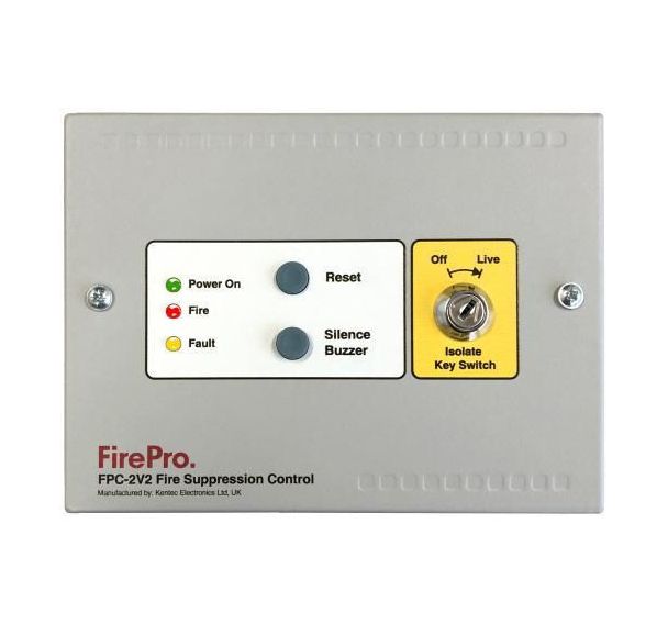 Centrale d'alarme et d'extinction pour batteries lithium-ion