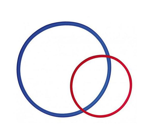 Cerceau minime Ø 0,50 m.