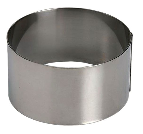 Cercle à mousse 7.5 cm Inox - Lacor