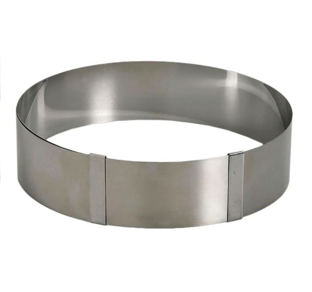 Cercle à tarte extensible inox - Lares