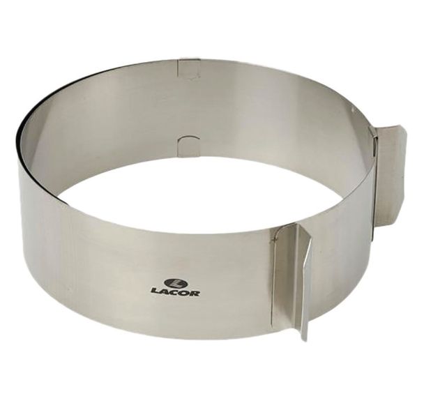 Cercle extensible de 16 à 30 cm Inox - Lacor