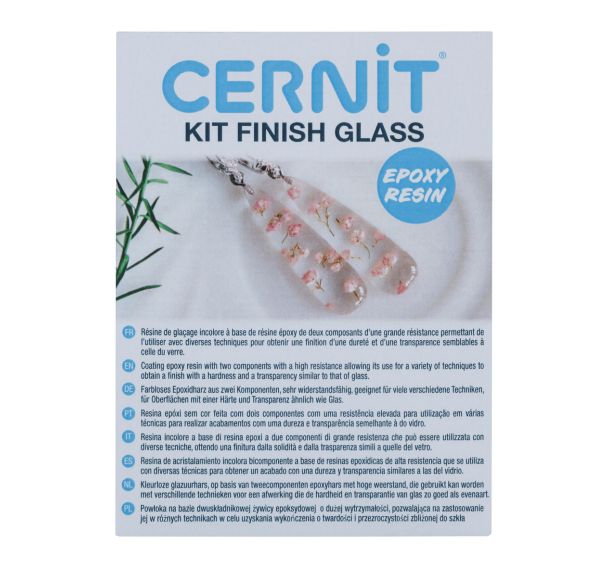 Cernit kit finish glass 120 ml + 60 ml