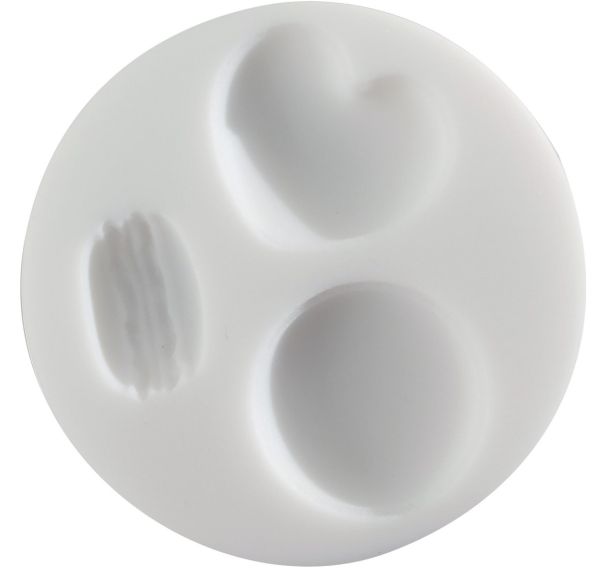 Cernit moule en silicone ø 7 cm Macarons