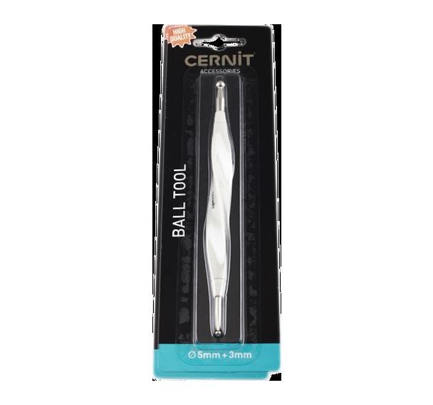 Cernit outil avec boules métal 5mm/3mm