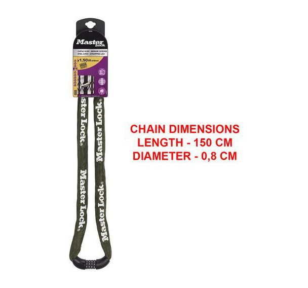 Chaîne antivol 8028EURD - Master Lock