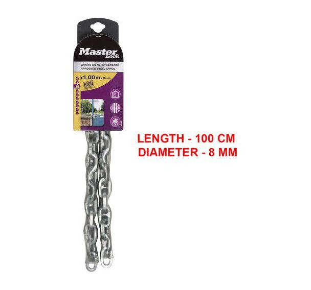 Chaîne en acier cémenté 8016EURD - Master Lock