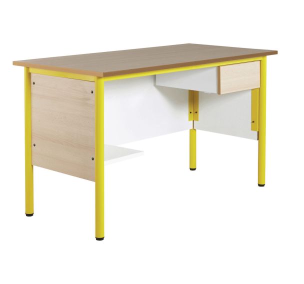Chaire de professeur , 1 tablette , 1 tiroir, hêtre - Manutan Expert