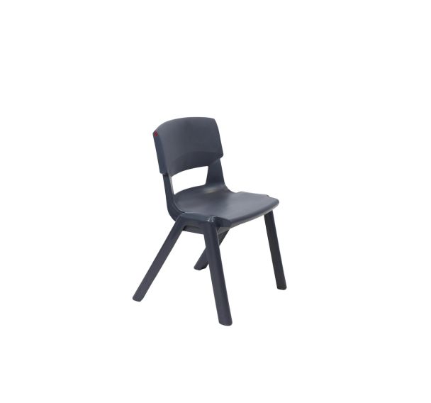 Chaise 4 pieds Postura+ T4 coloris gris ardoise