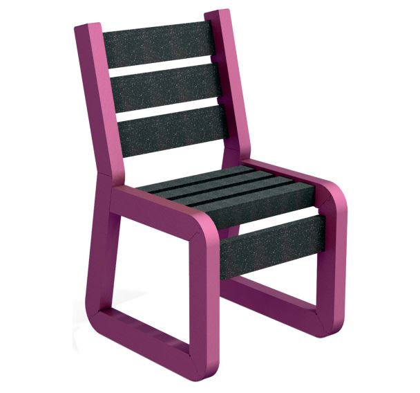 Chaise Chardonnay maternelle Ipra/alu - Urbemob