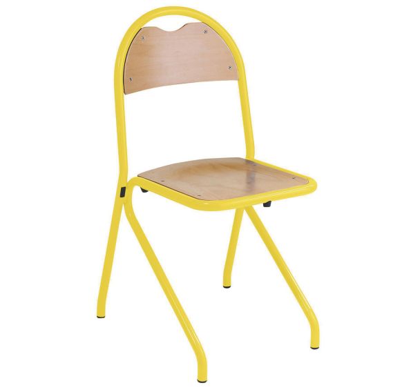 Chaise Classe appui sur table