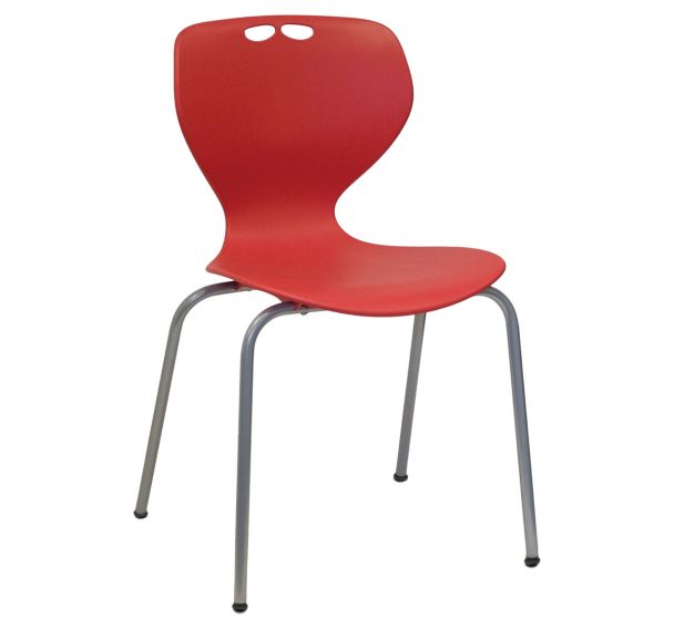 Chaise Coque Mahia2 4 pieds acier - Manutan Expert