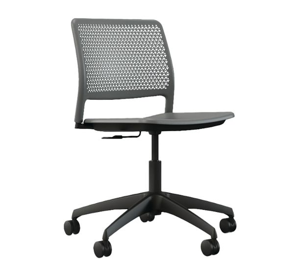 Chaise Grafton informatique avec roulettes souples