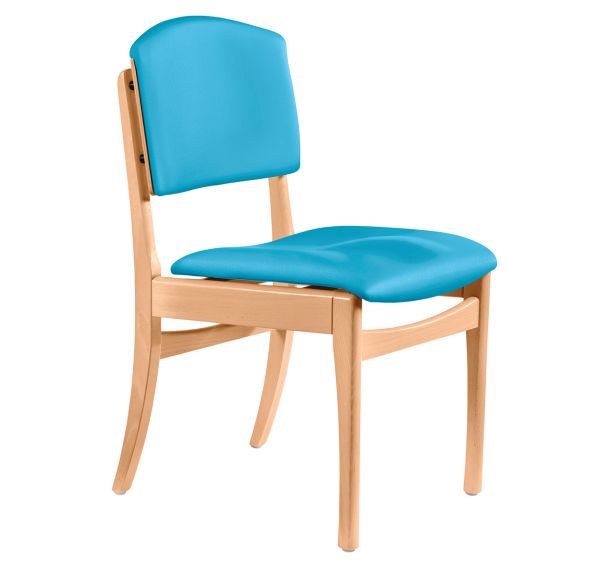 Chaise Grand Large assise/dossier abaka - structure hêtre Sunset Creation