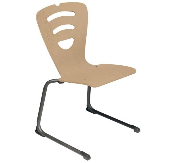 Chaise Jimy piètement luge Rodet