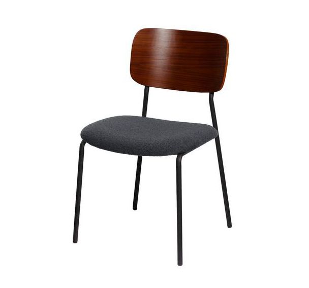 Chaise Lisa - Lot de 2 - Pied noir - Meet By Paperflow