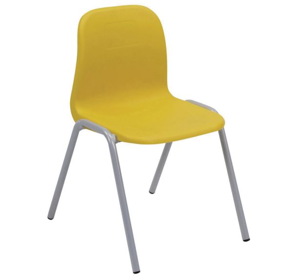 Chaise Lise T00 à T0  Piétement coloris Gris