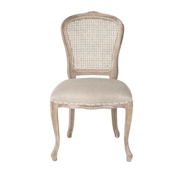 Chaise Louis XV dossier canné
