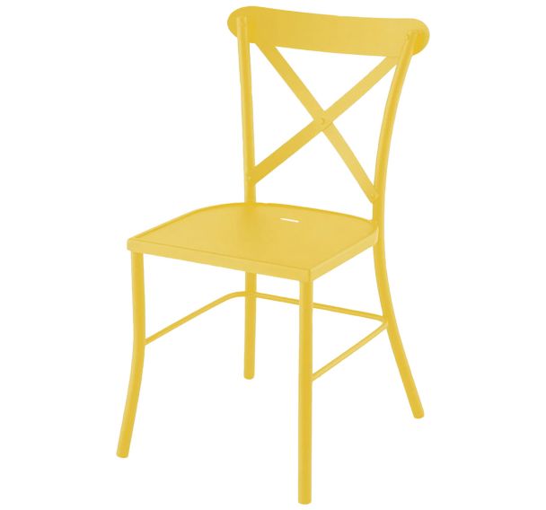 Chaise Manila acier
