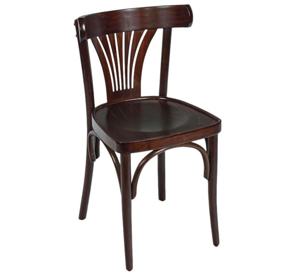 Chaise Morzine II structure hêtre massif assise et dossier bois Stamp