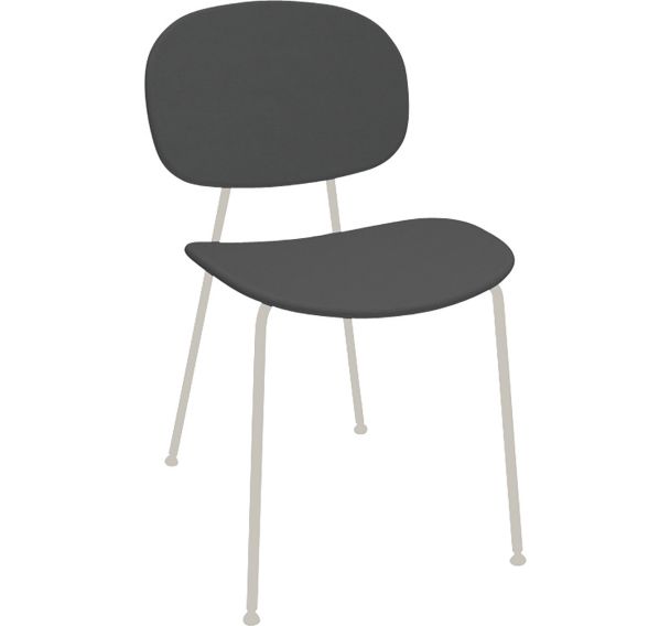 Chaise Tondina finition mat assise et dos tissu Infiniti