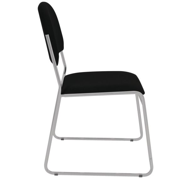 Chaise Vesta, Coloris : Noir