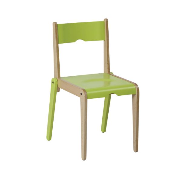Chaise adulte Lili T6 coloris vert