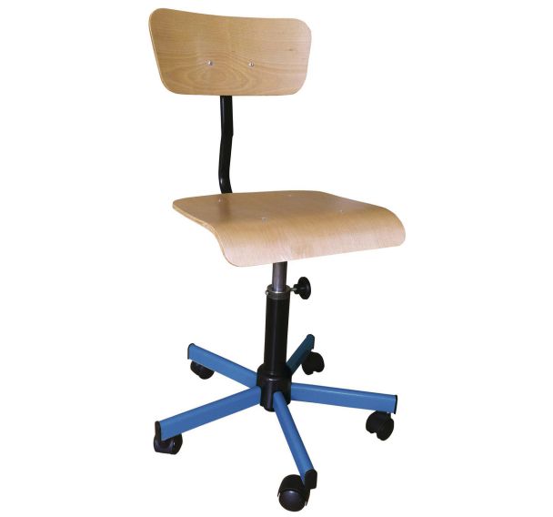 Chaise assise bois réglable manuellement