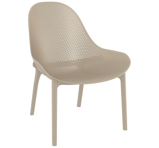 Chaise basse Sky polypropylène Stamp