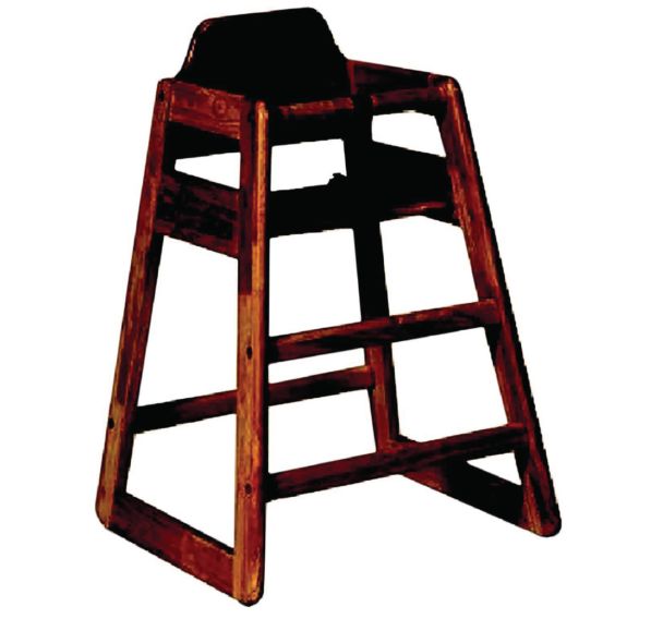 Chaise bébé en bois empilable